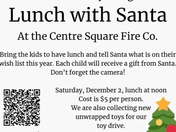 Santa lunch